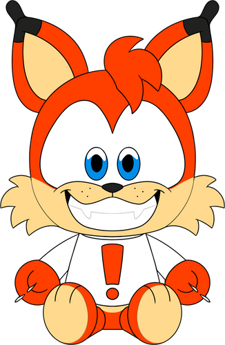 Concept of Bubsy Plush (9in)