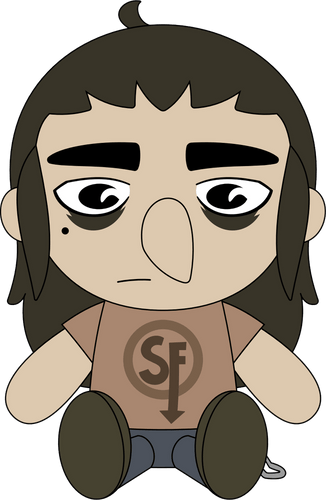 Concept of Larry Plush (9in)