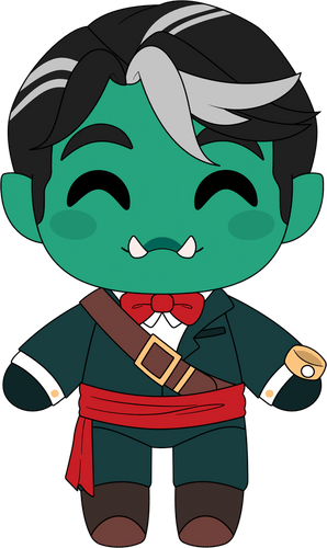 Concept of Critical Role: Wedding Fjord Plush (9in)