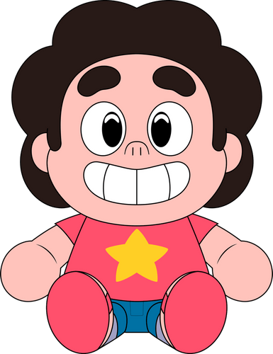 Concept of Steven Universe Plush (9in)