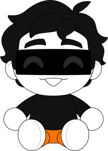 Concept of Sleep Deprived Mikasacus Plush (9in)