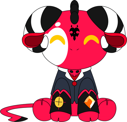 Concept of Blitzo Rammie Plush (9in)