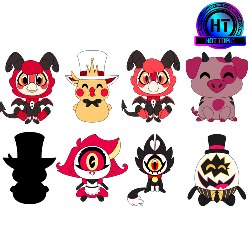 Concept of Hazbin Hotel Lil Guyz Blind Box
