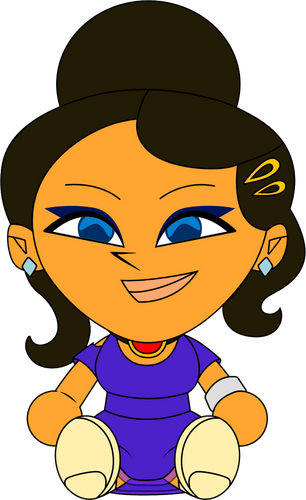 Concept of Victoria Moore Plush (9in)