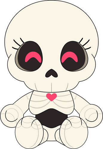 Concept of Urban Myth Skeleton Plush (9in)