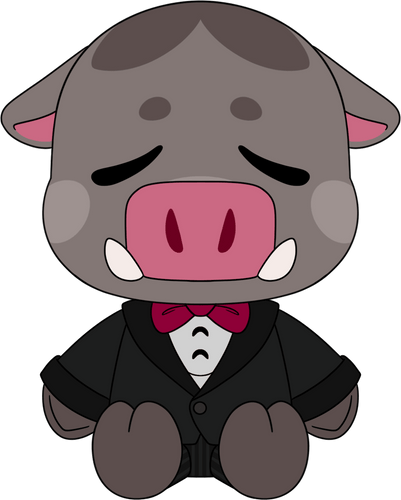 Concept of Boris Plush (9in)